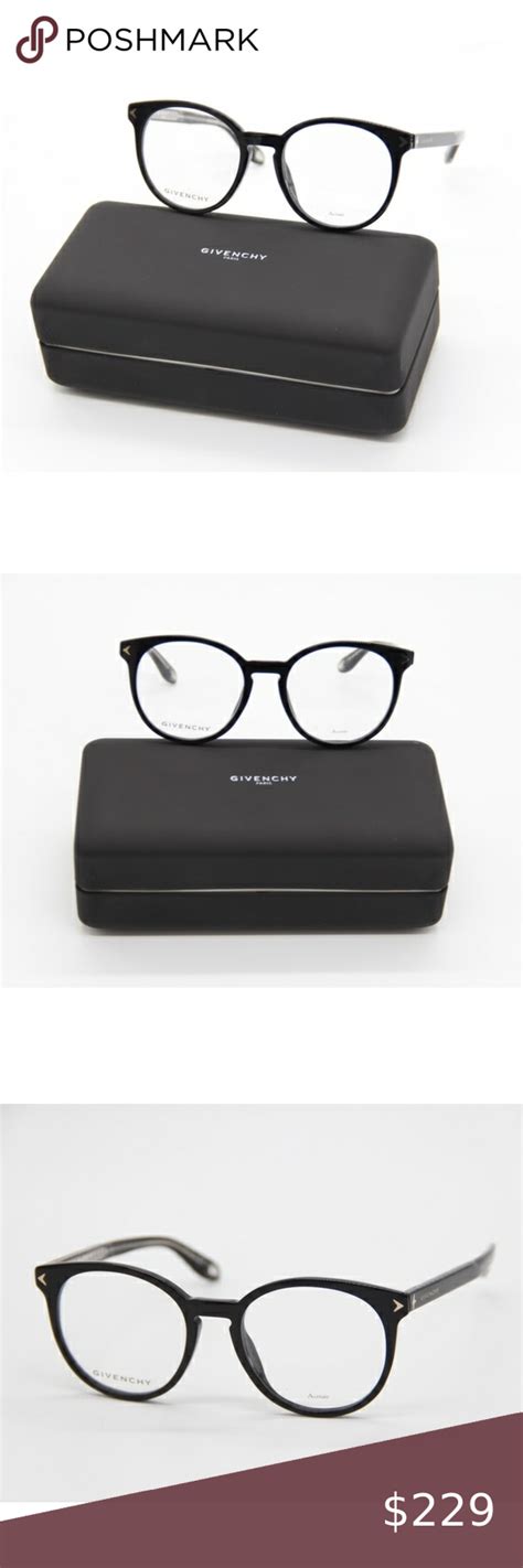 givenchy gv 0051 women eyeglasses - black|NEW GIVENCHY GV0051 807 WOMEN'S EYEGLASSES .